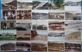 Postcards, Scottish Islands, a mixed selection of approx. 50 cards of Scottish Islands with RP's