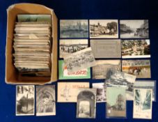 Postcards, Spain, approx 350 cards to include views of Villagarcia, Vigo, Toledo, Sevilla, El