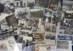 Postcards, Malaysia, Penang, Borneo, Malacca etc approx 50 cards to include prisoners in cangue,