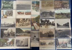 Postcards, USA, approx 110 good cards of the USA, subjects, topographical, some Grus Aus style, to