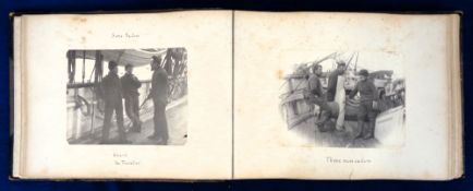 Photograph Album, dating from 1885 to 1887, containing a selection of 75+ images starting with a