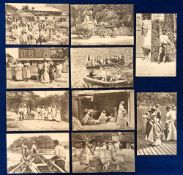 Postcards, The West Indies, 10 printed cards 'The West Indian Picture Postcards 14 Series' by