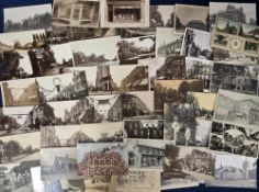 Postcards, Surrey (Sutton), a good collection of 50 cards of Sutton Surrey with RP's of High