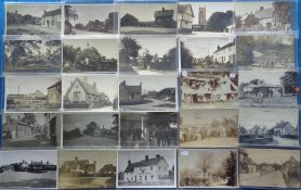 Postcards, Suffolk, a collection of approx. 55 cards of Suffolk with many RP's including The