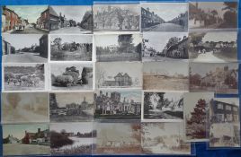 Postcards, Hunts, Cambs, approx 75 cards to include street scenes, villages, pubs etc.