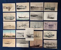 Postcards, Exploration, a fine shipping selection of 21 cards all involved in exploration of the