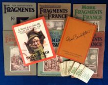 Bruce Bairnsfather, a selection of Old Bill items to include 6 copies of Fragments From France,