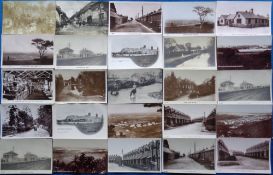 Postcards, Wiltshire, a mixed collection of approx. 85 cards including Bedwyn (7), Amesbury (39),