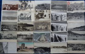 Postcards, Greece, approx 150 cards to include views, cafes, groups etc. Skiathos, Lesbos, Palmos,