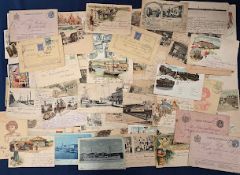 Postcards, Europe, a good mainly Europe selection of 66 cards, including 8 of Riga (all Gruss Aus