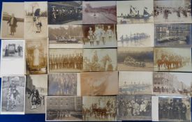 Postcards, Mrs Albert Broom, a collection of approx 65 cards to include mounted City police, Earl