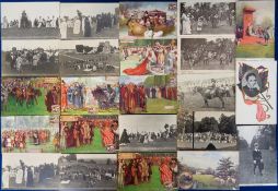 Postcards, Pageants, approx 200 cards to include RPs, printed and artist drawn, Tuck's Oilettes