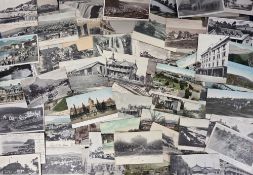 Postcards, South Africa, approx 95 cards to include street scenes in Maritzburg, Bloemfontein, Sea