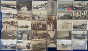Postcards, Malta, approx 125 cards to include Military, views, native peoples, street scenes,