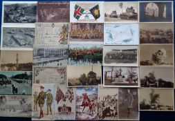 Postcards, Military, a very mixed military collection of approx. 120 cards with Gurkhas, Pickfords