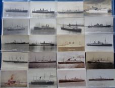 Postcards, Shipping, a collection of 20 cards, mostly RP's, of Liners including 'Esperance Bay', '