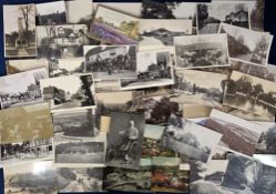 Postcards, Surrey, a collection of 60 cards of Surrey with RP's of Church Green Walton on Hill,