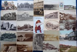 Postcards, Kent, Westgate-on-Sea, St. Margaret's Bay and Sandgate, 49 cards to include Wellington