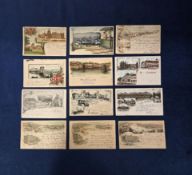 Postcards, Hungary, a collection of 18 cards of Hungary mostly early cards, many in Gruss Aus