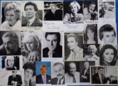 Autographs, a selection of approx. 140 late 20thC signed photographs to include Sheila Hancock,