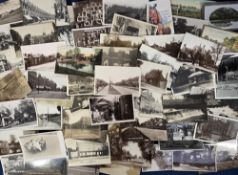 Postcards, Surrey/London suburbs, a topographical mix of 65 cards mostly of Surrey with a few London