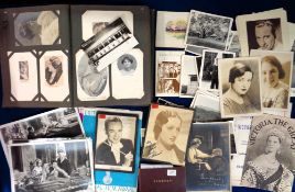 Entertainment, Theatre and Cinema, approx. 140 items to include lobby cards, signed letter from