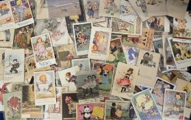 Postcards, Children and Children's Artists, a collection of approx 400 cards to include artists