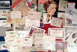 Ephemera, a large collection of items (100s, most late 19th/early 20thC) to include 10 Downing