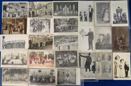 Postcards, Circus Sideshows, 65+ cards to include The Russian Giant Machnow, Jan Van Albert, The