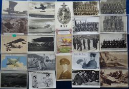Postcards, Military Aviation and Flyers, a selection of approx 70 cards to include Review of RAF