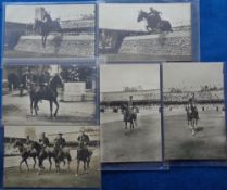 Postcards, Stockholm Olympics 1912, a collection of 6 Official b/w postcards all showing