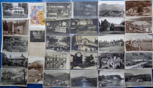 Postcards, YMCA and YWCA, 200+ cards to include YMCA Tottenham Court Road, Birmingham, Eagle Hut