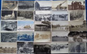 Postcards, Military, Transport and Equipment, 80+ cards to include Valentine Tanks, Bren Gun