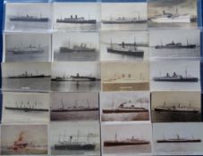 Postcards, Shipping, a collection of 20 cards, mostly RP's, of Liners including 'Esperance Bay', '
