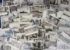 Postcards, Naval and Royal Engineers, approx 120 cards to include Chatham Barracks, General