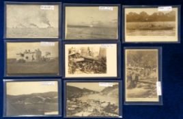 Postcards, Crimea, 8 cards showing the Crimea to include the Russian Fleet Off Sebastopol, Odessa,
