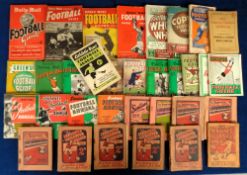 Football annuals, a collection of 33 annuals including 14 editions of the Sentinel Football Annual
