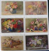 Postcards, Tuck's, an attractive collection of 280+ cards to include Father Christmas (19), garden