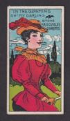 Cigarette card, Kriegsfeld, Phrases & Advertisements, type card, 'In the Gloaming Oh! My Darling' (