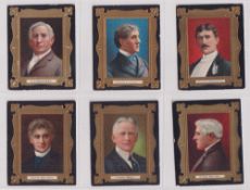 Cigarette cards, USA, ATC, Actors, 'L' size (set, 50 cards plus one variety card) (some with