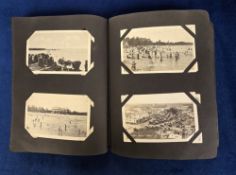 Postcatds, Canada, a collection of 140+ cards, mostly of Canada in vintage album, inc. towns, cities