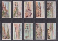 Cigarette cards, Wills Seaside Resorts (Multi Backed) (set 50 cards) (gen gd/better)