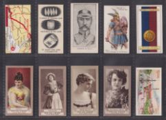 Cigarette cards, Mitchell's, a collection of 52 type cards inc. Actors & Actresses 'FROGA' (four