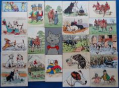 Postcards, Animals and Children, all published by Savory, approx. 120 cards to include fox