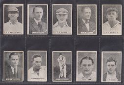Trade cards, Sweetacres Test Match Records 1st series (set 32 cards but numbered 1-33 as 10 & 11