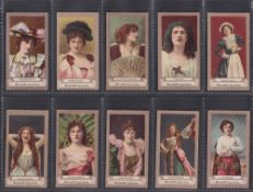 Cigarette cards, India, Planters Stores, Actresses 'FROGA B', 10 cards, Dorothea Baird, Madame