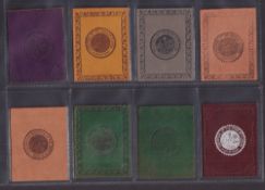 Tobacco leathers, ATC, State Seals (Rectangular shape), 141 different but including many colour &
