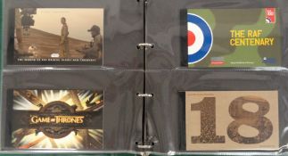 Stamps, GB QEII collection of prestige booklets in 3 albums from 1980 Wedgewood to 2022 Unsung