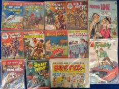 Comics, a collection of approx. 40 items 1930s to 1960s to include Fightin' Army No 1, War Picture