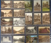 Postcards, Southern Counties, approx. 660 cards, mostly RPs and printed to include Winchester,